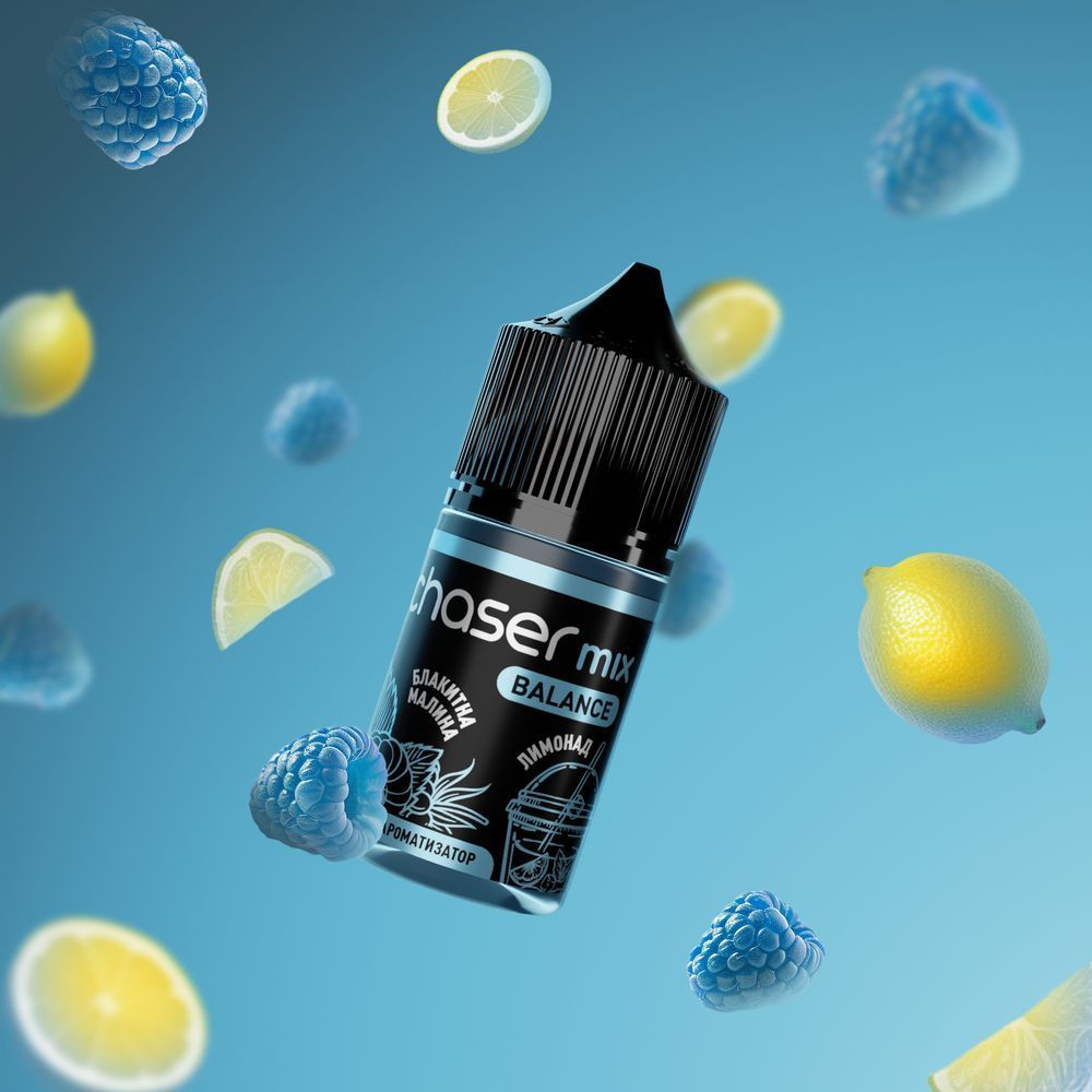 Набір Chaser MIX 30ml 50\65mg БЛАКИТНА МАЛИНА ЛИМОНАД 1317 фото