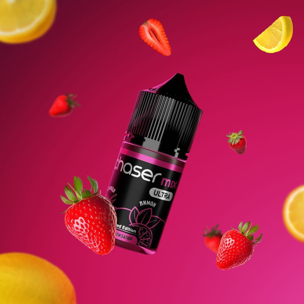 Набор Chaser MIX 30ml 50\65mg ЗЕМЛЯНИКА ЛИМОН 1343 фото