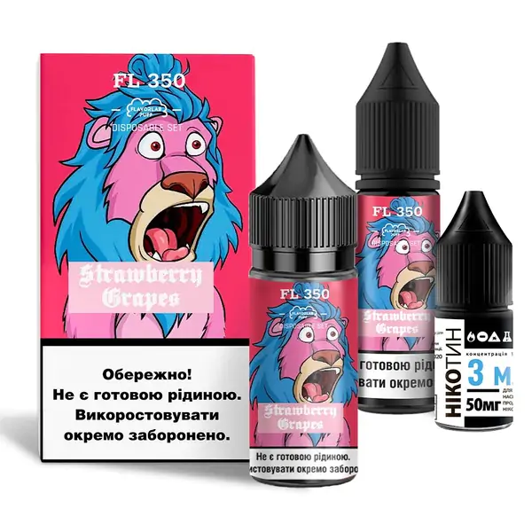 Набір FlavorLab FL350 30ml 50mg STRAWBERRY GRAPES 3220 фото